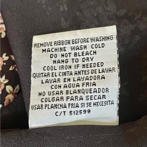 Vintage Danny & Nicole Floral Top and Skirt Set Size 24W - Picture 8 of 10